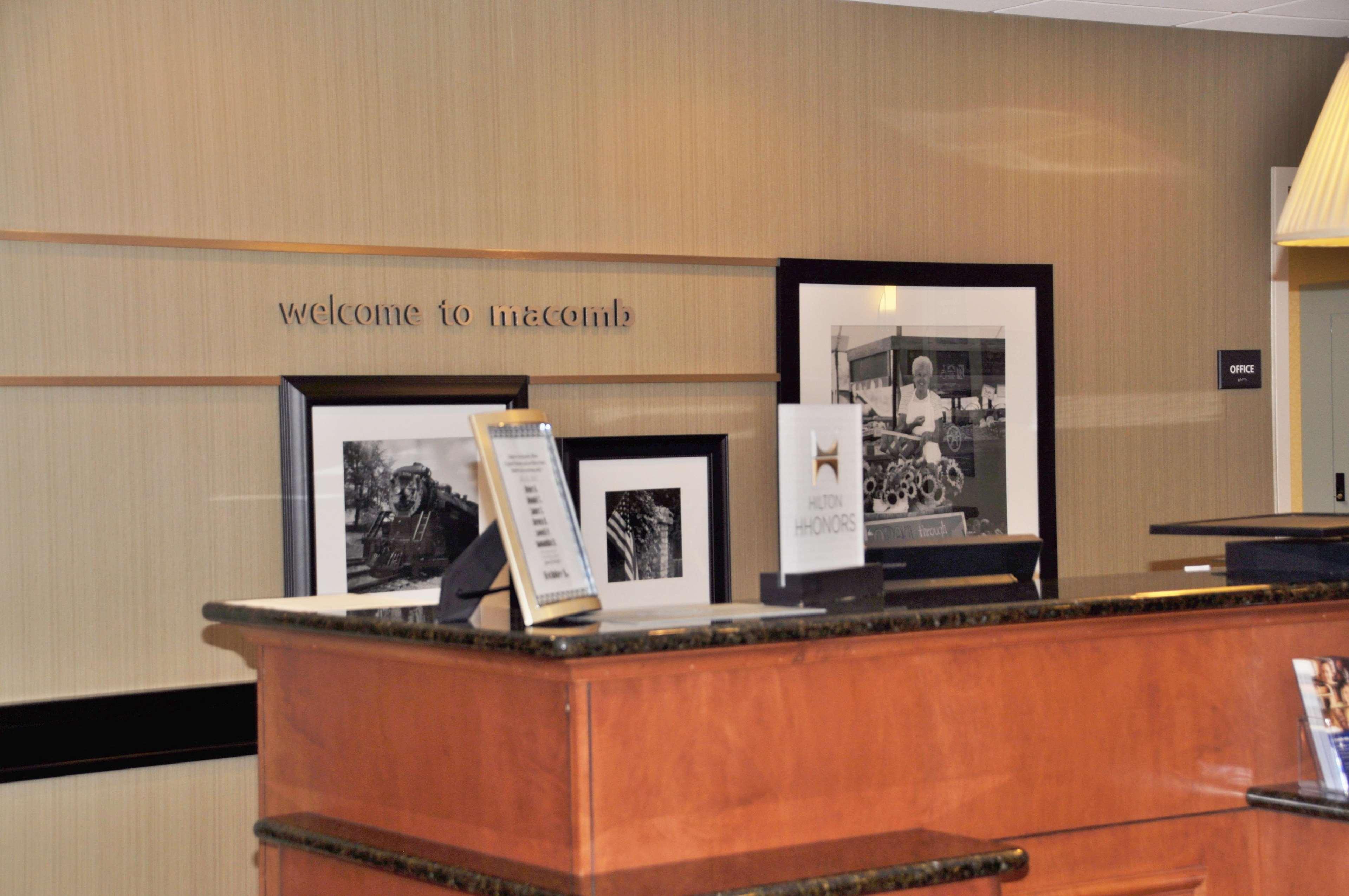 Hampton Inn Macomb Esterno foto